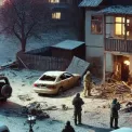 Ворожі дрони на Київщині: уламки пошкодили будинки та автівки