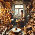 Подружжя з Обухова оживляє українські орнаменти на глиняному посуді