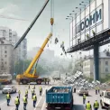 У Києві демонтували понад 350 незаконних рекламних конструкцій