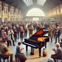Новий музичний простір на Київському вокзалі: фортепіано для всіх