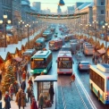 "Важливі зміни в маршрутах Києва 28 грудня через святкові ярмарки