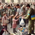 Переселенці з Луганщини у Києві отримали допомогу від GEM та HGBF