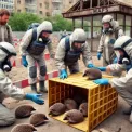 Як рятували їжаків під час демонтажу МАФів на Оболоні