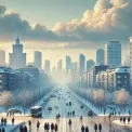 Мінлива хмарність та весняне тепло до +8°С: прогноз погоди по Київщині на 1 січня