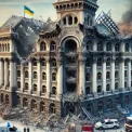 Російський новорічний обстріл пошкодив історичну будівлю Спілки письменників