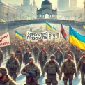"Не мовчи! Полон вбиває": кияни вимагають звільнення полонених