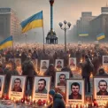 “1000 днів полону”: Акція на підтримку захисників Маріуполя на Майдані Незалежності