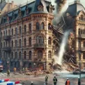Прорив тепломережі у Києві пошкодив дві історичні будівлі