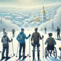 Адаптивні лижі для ветеранів: як у Києві розвивають інклюзивний спорт