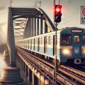 Київ: чи поїдуть поїзди метро мостами під час тривог?
