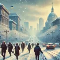 Прогноз погоди на 16 січня в Києві: похолодання та снігопади