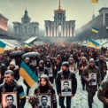 Хода пам'яті в Києві: Вшанування перших загиблих Героїв Небесної сотні
