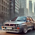 Рідкісне італійське авто Lancia Delta HPE побачили в Києві