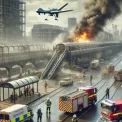Уламки дрона впали поблизу метро в Києві: наслідки атаки та заходи безпеки