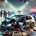 П’яний водій у Києві протаранив вісім авто: подробиці ДТП