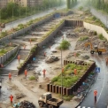У Дарницькому районі після скарг киян розчистили територію від сміття та бетонних плит