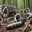 У лісі Дарницького району Києва знайдений артилерійський снаряд: що відомо?