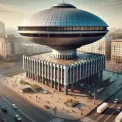"Літаюча тарілка" в Києві: чому ця будівля справжнє архітектурне диво