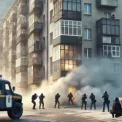 Чоловік кинув димову шашку в Голосіївському районі: затримано за зберігання боєприпасів