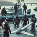 На Київщині в Дніпрі сапери виявили уламки російського дрона: що відомо?