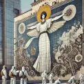 Мозаїка Алли Горської в небезпеці: тріщини та осипання на «Вітрі»