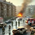 На Троєщині масово горіли автівки: що відомо про пожежі?