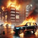 У Києві згоріло авто підсанкційної журналістки: що відомо?