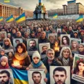 У Києві відбулася акція на підтримку військовополонених: що вимагали родичі захисників
