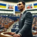 Віталій Кличко отримав премію Павла Адамовича та виступив у Європарламенті