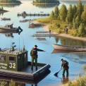 Порушення правил рибальства на Київському водосховищі: порушник завдав збитків на 180 тис грн