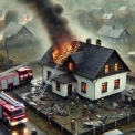 Пожежа на Київщині: 21-річна жінка отримала опіки обличчя при спробі розтопити піч