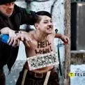Протест Femen у Києві: акція перед посольством Німеччини проти проросійських сил