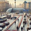 Київ 24 лютого: обмеження руху транспорту та вхід до метро "Майдан Незалежності"