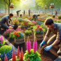 1,4 млн гривень на квіти: Голосієво отримає нове озеленення