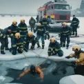 На Київщині врятували чоловіка з крижаної пастки: деталі порятунку