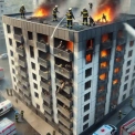 Пожежа у Святошинському районі Києва: під час гасіння виявлено потерпілого
