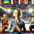 6-річна киянка здобула три золоті медалі на міжнародному турнірі з художньої гімнастики