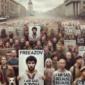 У Києві відбулася акція FreeAzov: підтримка полонених бійців "Азову"
