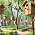 Київ створює нові домівки для птахів