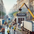 МАФи, гаражі та контейнери: за три місяці в Києві демонтували 700 об'єктів благоустрою