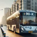Автобус №90 у Києві змінює маршрут: нова схема руху з 10 березня