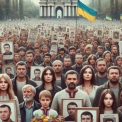 У Києві пройшла акція на підтримку військовополонених: деталі