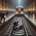 Чоловіка витягли з колій метро на станції «Святошин»: деталі