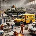 Київські комунальники відремонтували понад 20 машин для військових