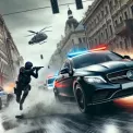 Перегони зі стріляниною у Києві: поліція розшукує водія Mercedes