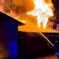 Нічна атака дронами на Київщині: пожежі та пошкоджені будинки