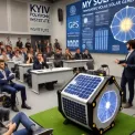 Іспанський винахідник презентував у Києві мобільні сонячні генератори