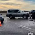 Три автомобілі зіткнулися на Бориспільщині: постраждав водій