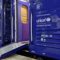 Перший рейс поїзда «Київ–Ужгород» з дитячим вагоном у складі