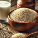 Кунжут – продукт, у якому кальцію в чотири рази більше, ніж у молоці